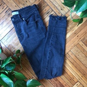 9” High Riser Skinny Skinny Madewell Jeans